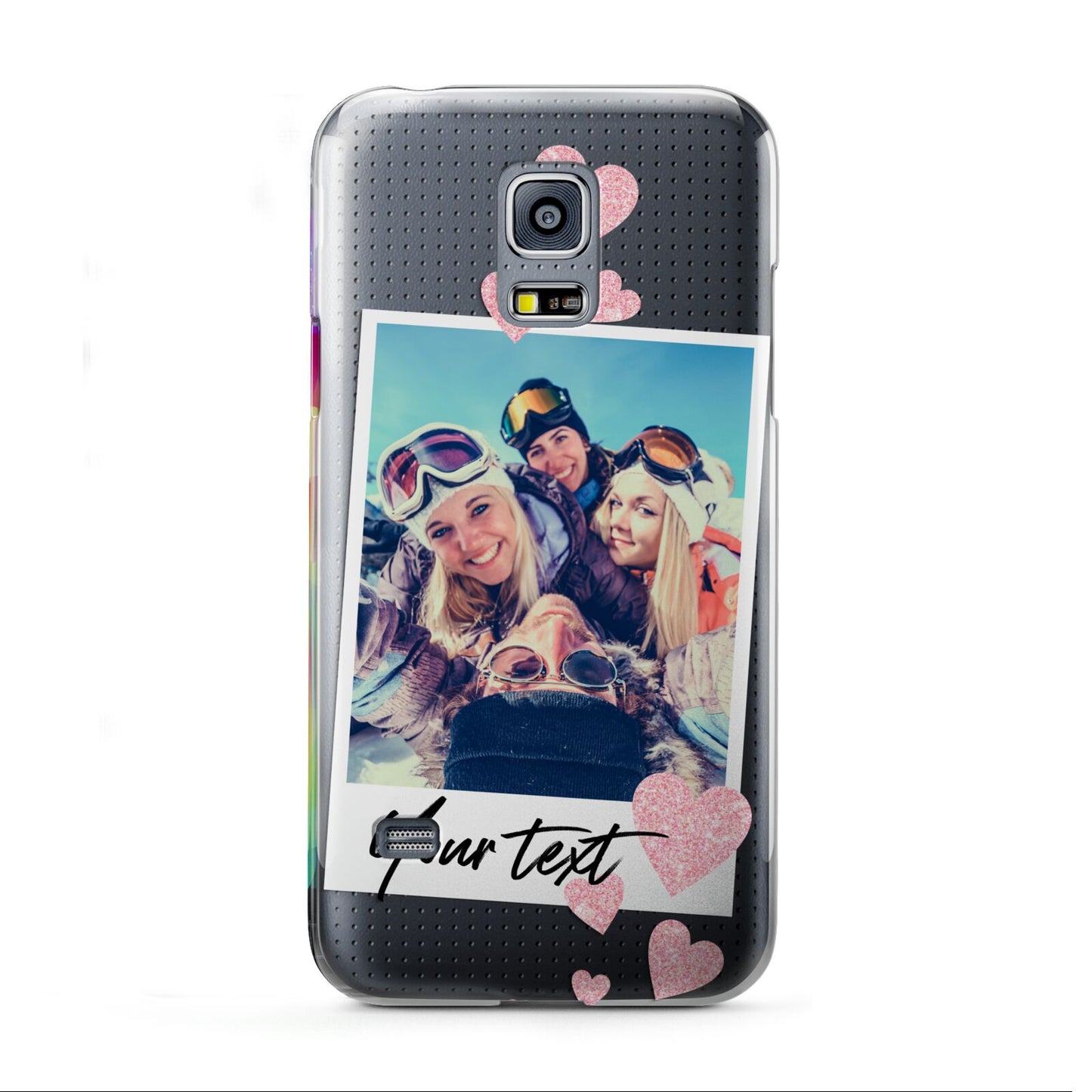 Photo with Text Samsung Galaxy S5 Mini Case