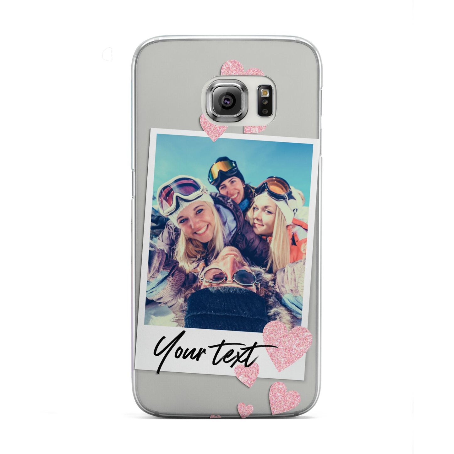 Photo with Text Samsung Galaxy S6 Edge Case