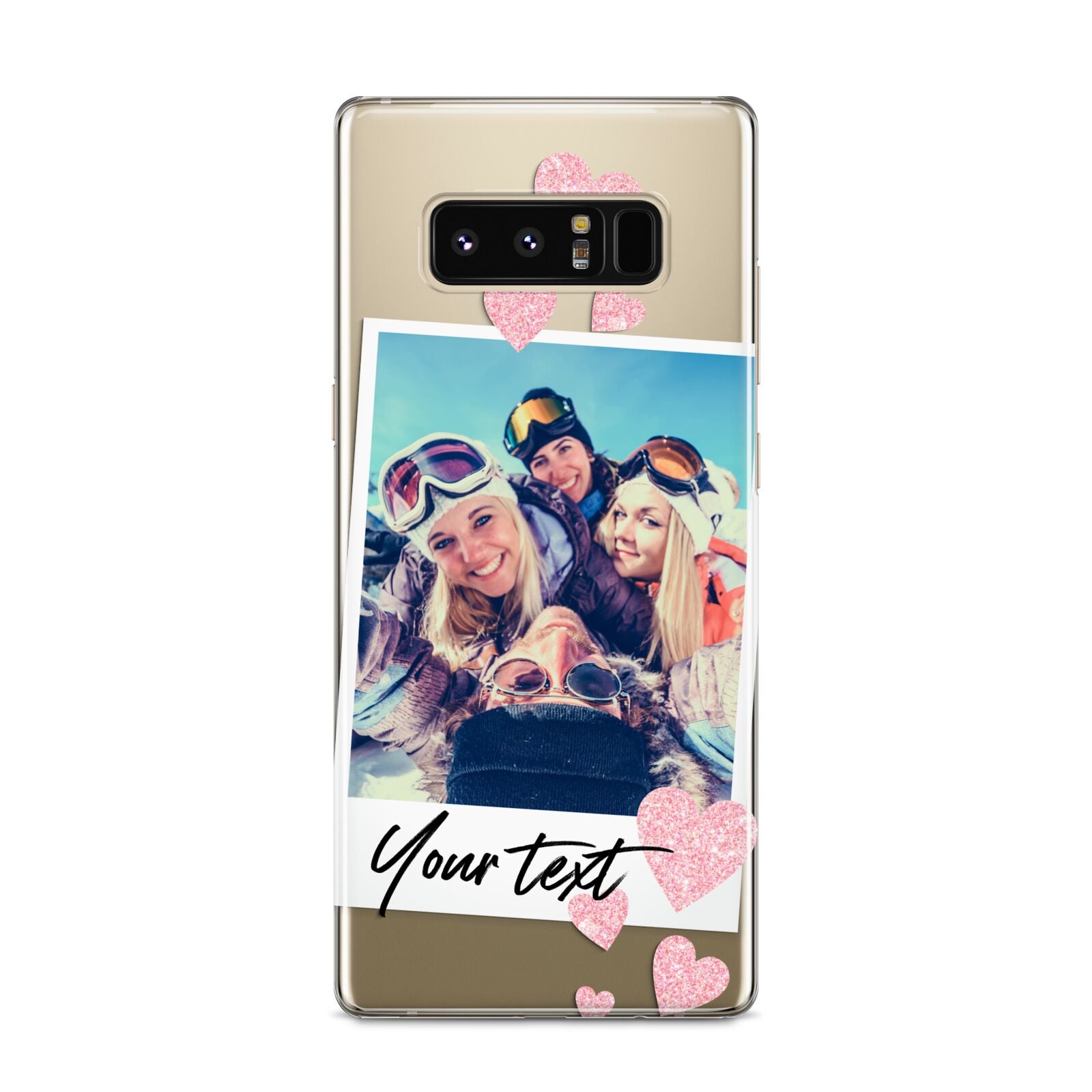 Photo with Text Samsung Galaxy S8 Case