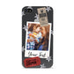 Photo with Text Star Pattern Apple iPhone 4s Case