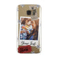 Photo with Text Star Pattern Samsung Galaxy Case