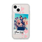 Photo with Text iPhone 14 Clear Tough Case Starlight
