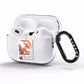 Photograph and Name AirPods Pro Clear Case Side Image