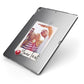 Photograph and Name Apple iPad Case on Grey iPad Side View