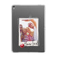 Photograph and Name Apple iPad Grey Case
