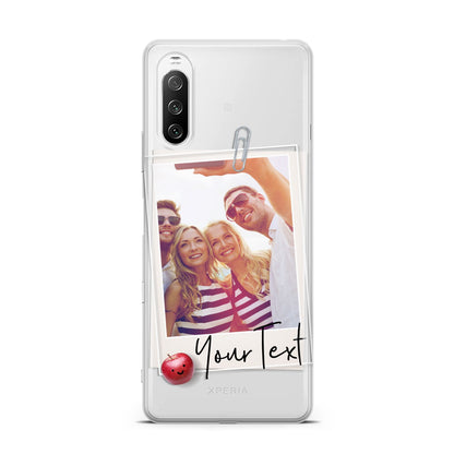Photograph and Name Sony Xperia 10 III Case