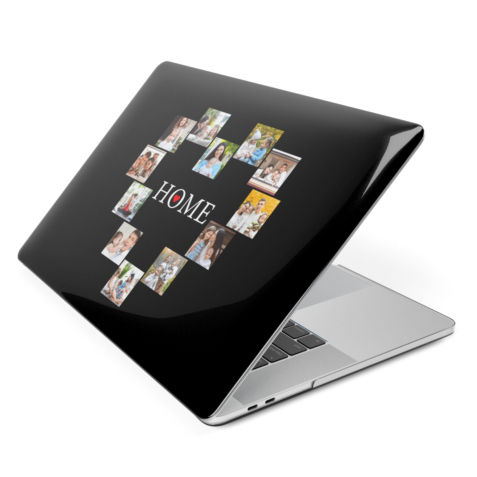 Photos of Home Personalised Apple MacBook Case Side View
