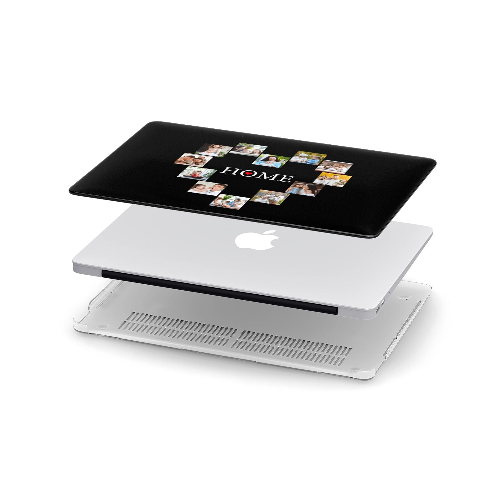 Photos of Home Personalised Apple MacBook Case in Detail