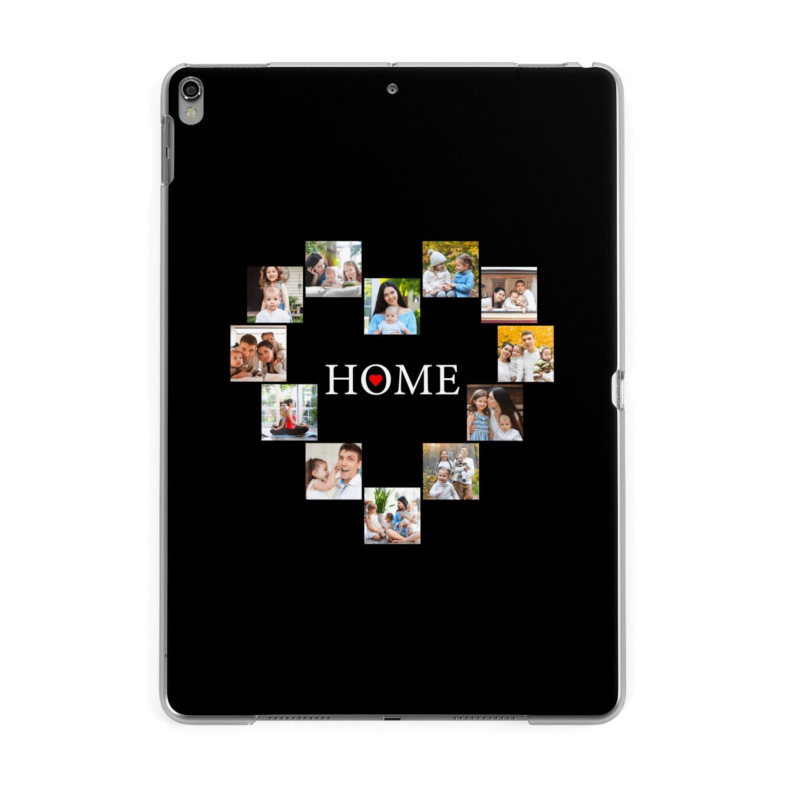 Photos of Home Personalised Apple iPad Grey Case