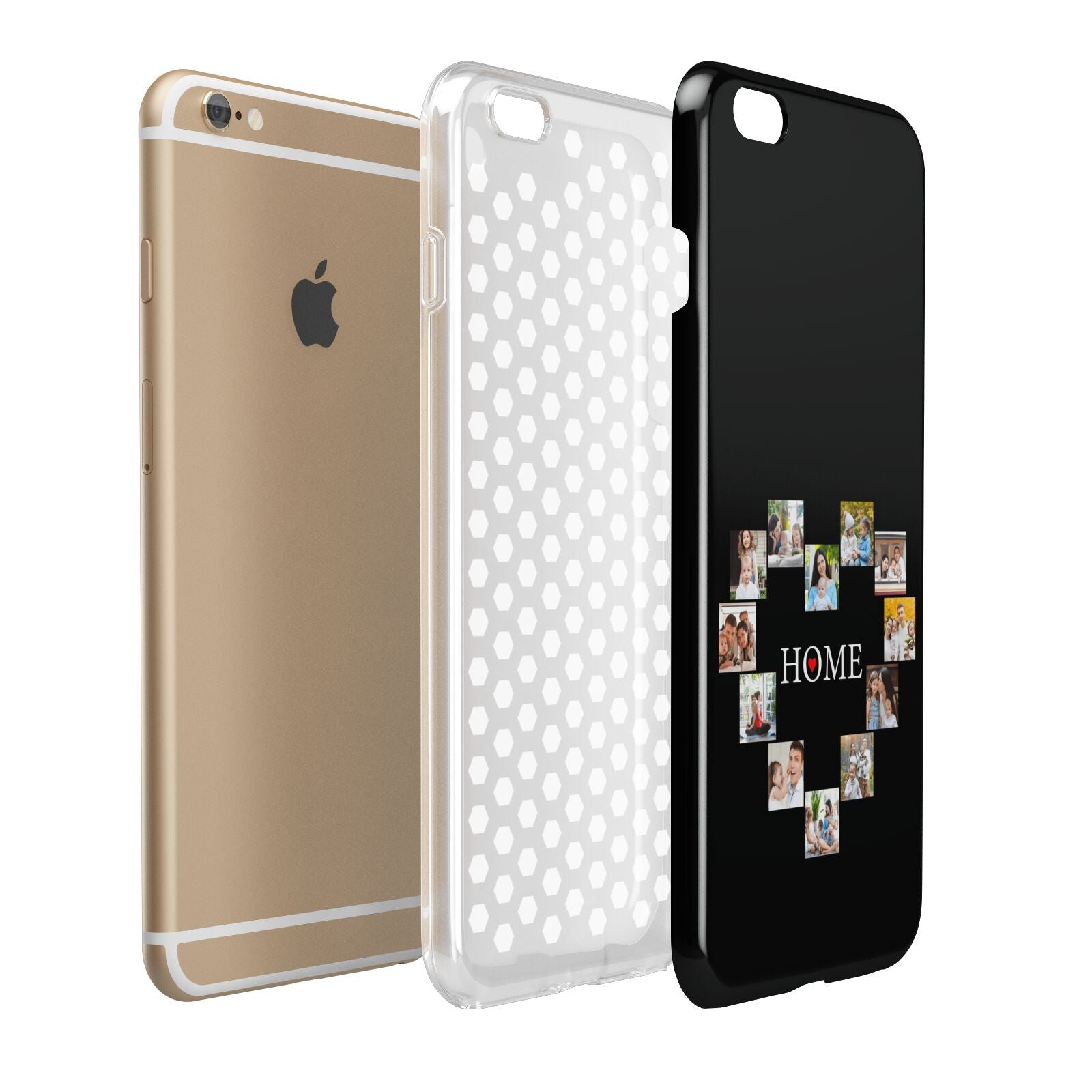Photos of Home Personalised Apple iPhone 6 Plus 3D Tough Case Expand Detail Image