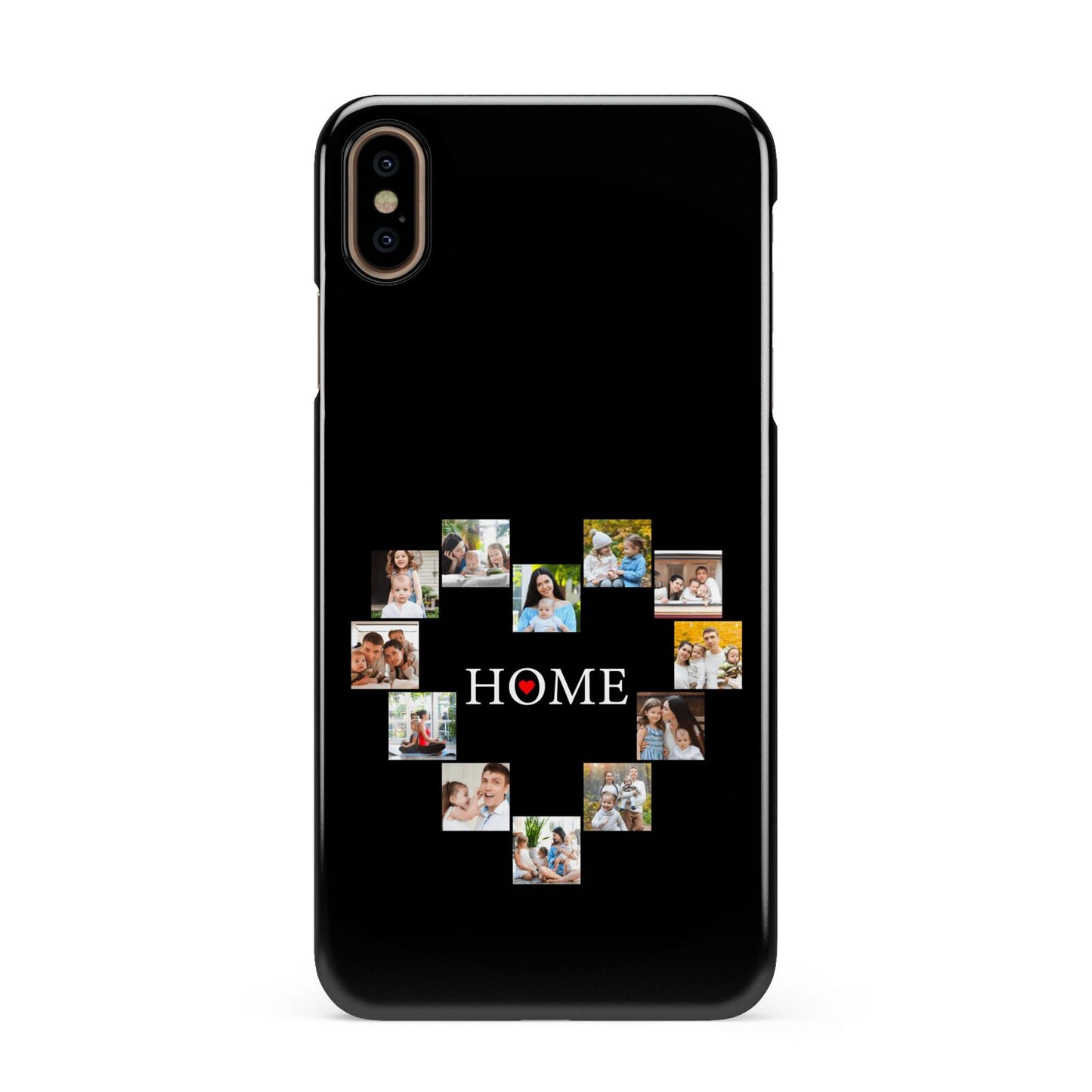 Photos of Home Personalised Apple iPhone Xs Max 3D Snap Case