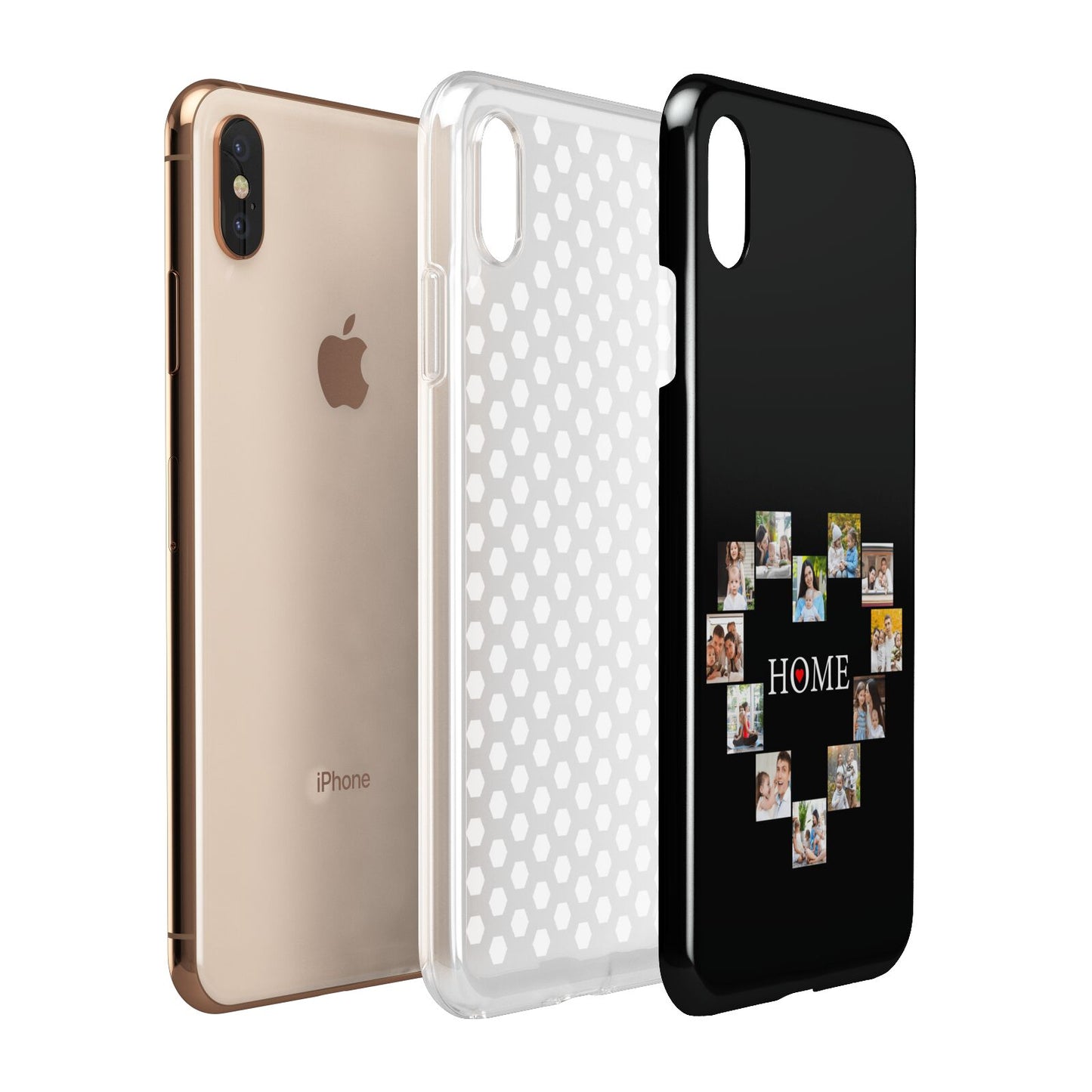 Photos of Home Personalised Apple iPhone Xs Max 3D Tough Case Expanded View