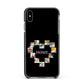 Photos of Home Personalised Apple iPhone Xs Max Impact Case Black Edge on Black Phone