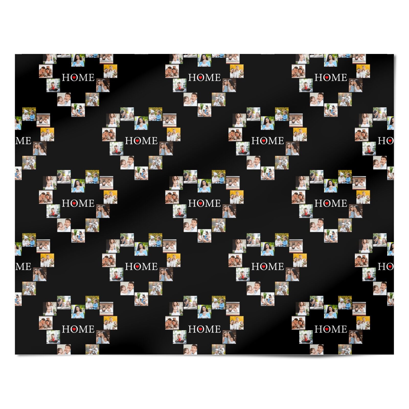 Photos of Home Personalised Personalised Wrapping Paper Alternative