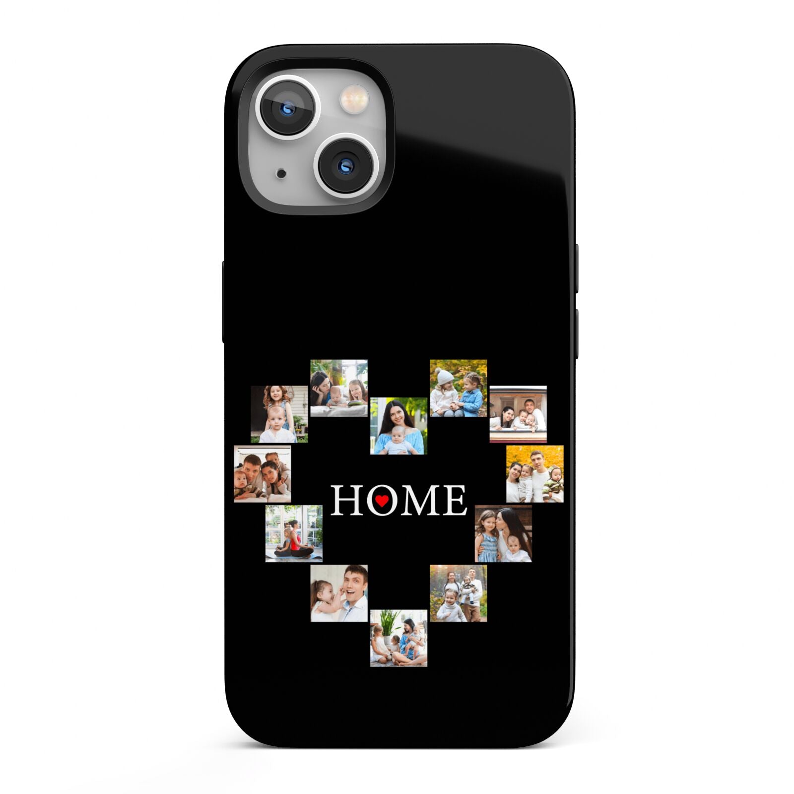 Photos of Home Personalised iPhone 13 Full Wrap 3D Tough Case
