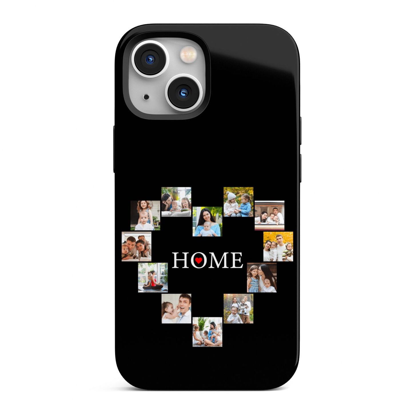Photos of Home Personalised iPhone 13 Mini Full Wrap 3D Tough Case