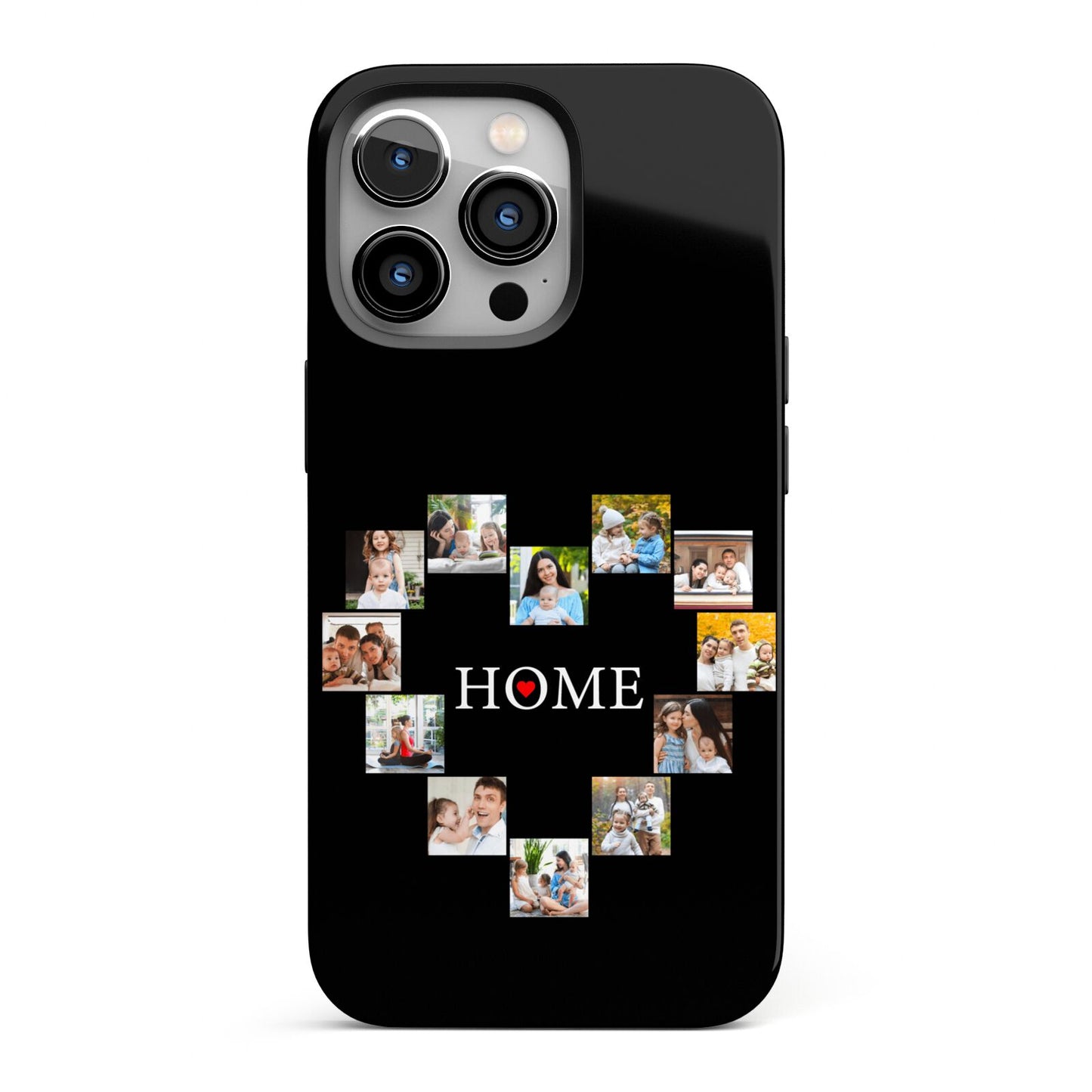 Photos of Home Personalised iPhone 13 Pro Full Wrap 3D Tough Case