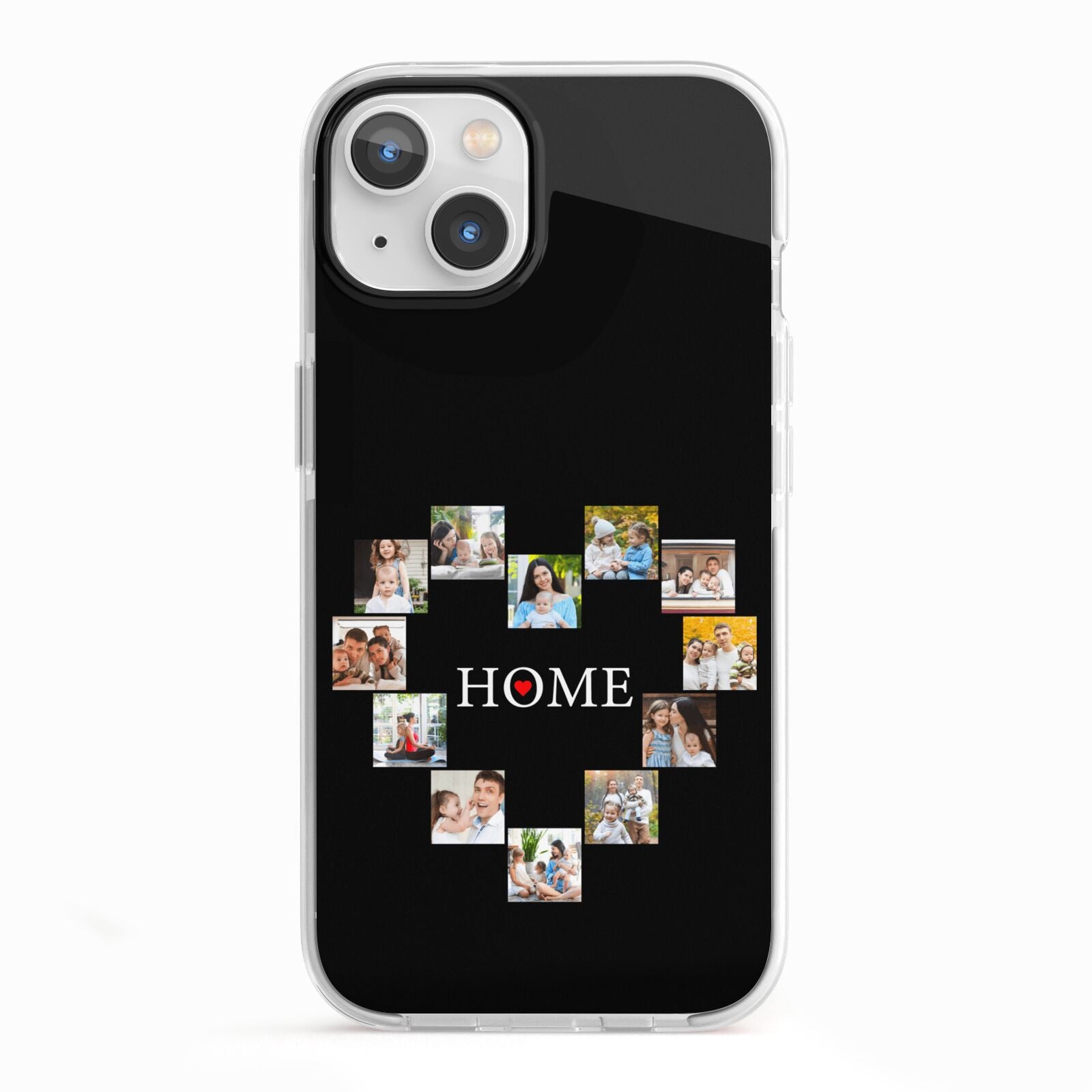 Photos of Home Personalised iPhone 13 TPU Impact Case with White Edges