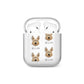 Picardy Sheepdog Icon with Name AirPods Case