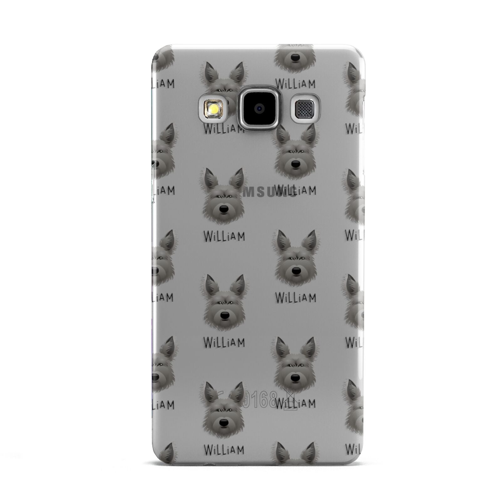 Picardy Sheepdog Icon with Name Samsung Galaxy A5 Case