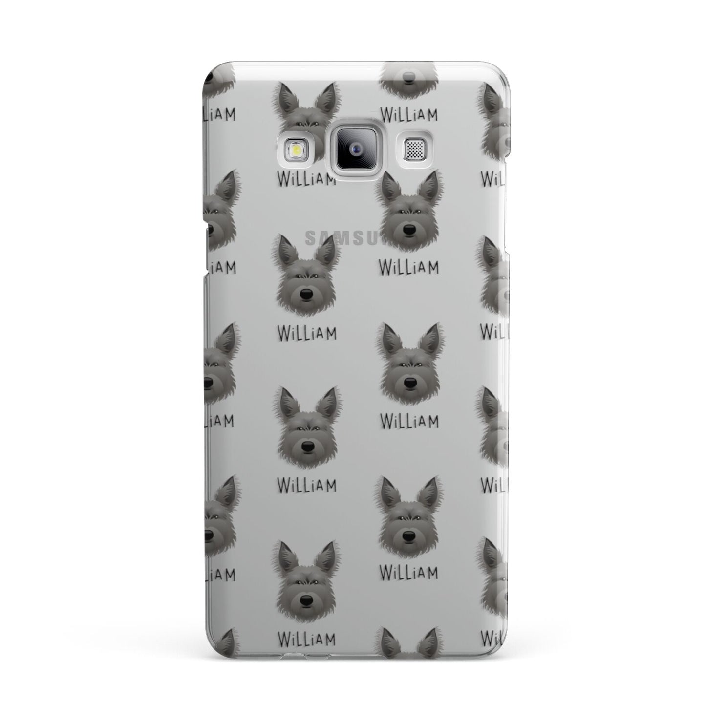 Picardy Sheepdog Icon with Name Samsung Galaxy A7 2015 Case