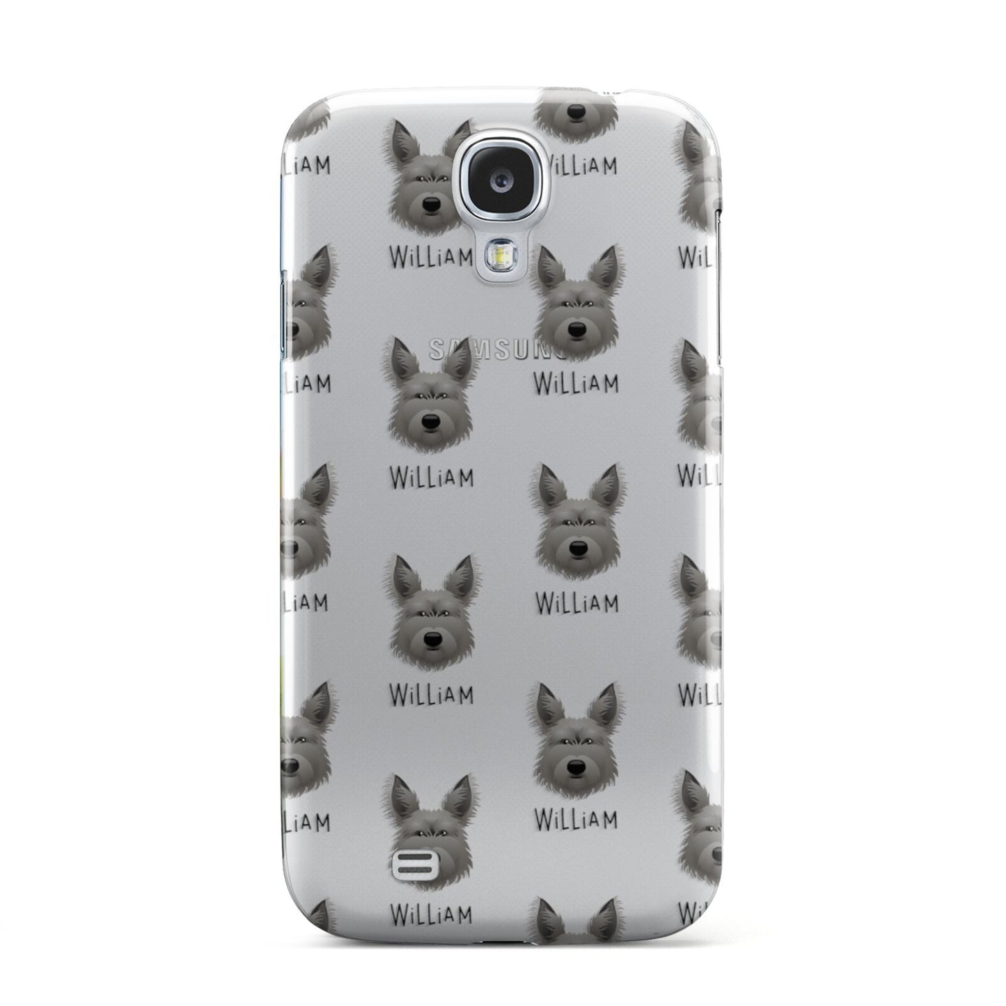 Picardy Sheepdog Icon with Name Samsung Galaxy S4 Case