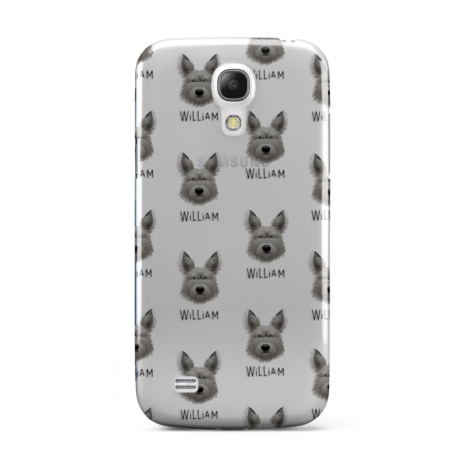 Picardy Sheepdog Icon with Name Samsung Galaxy S4 Mini Case