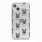Picardy Sheepdog Icon with Name iPhone 13 TPU Impact Case with White Edges