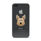 Picardy Sheepdog Personalised Apple iPhone 4s Case