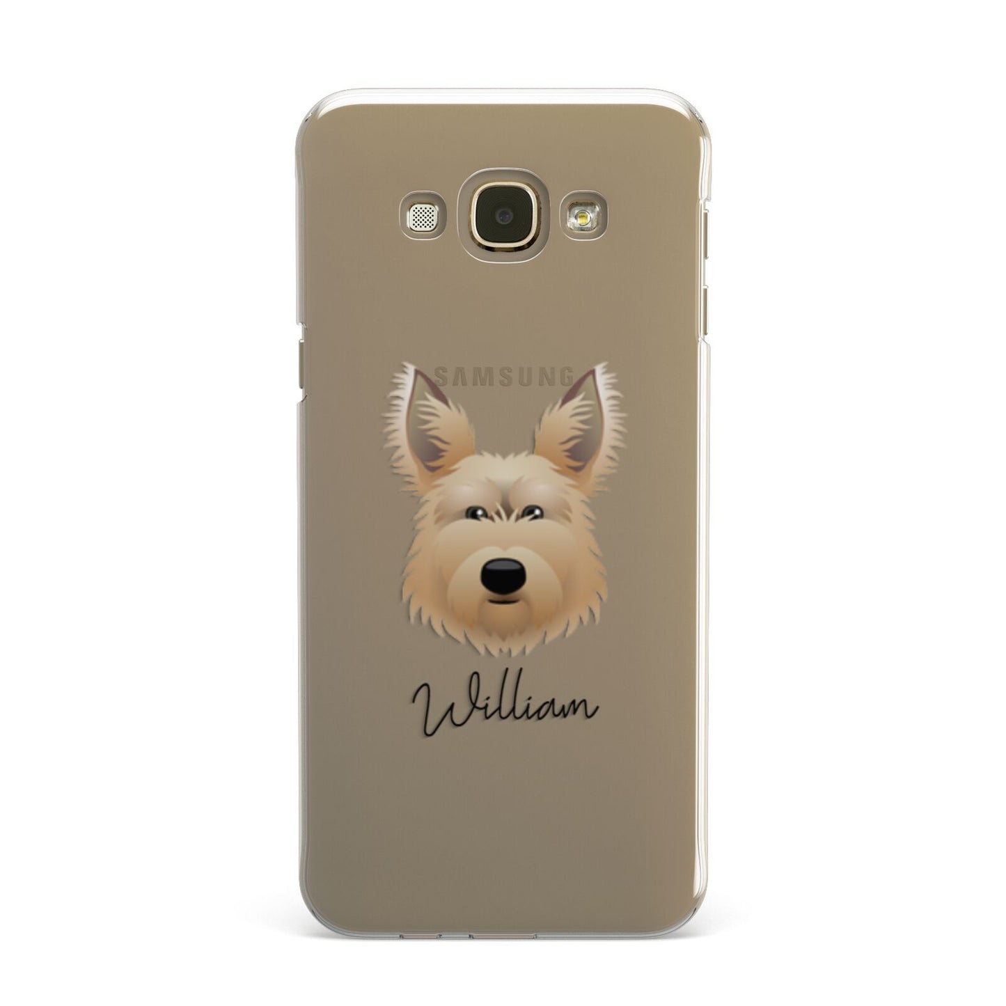 Picardy Sheepdog Personalised Samsung Galaxy A8 Case