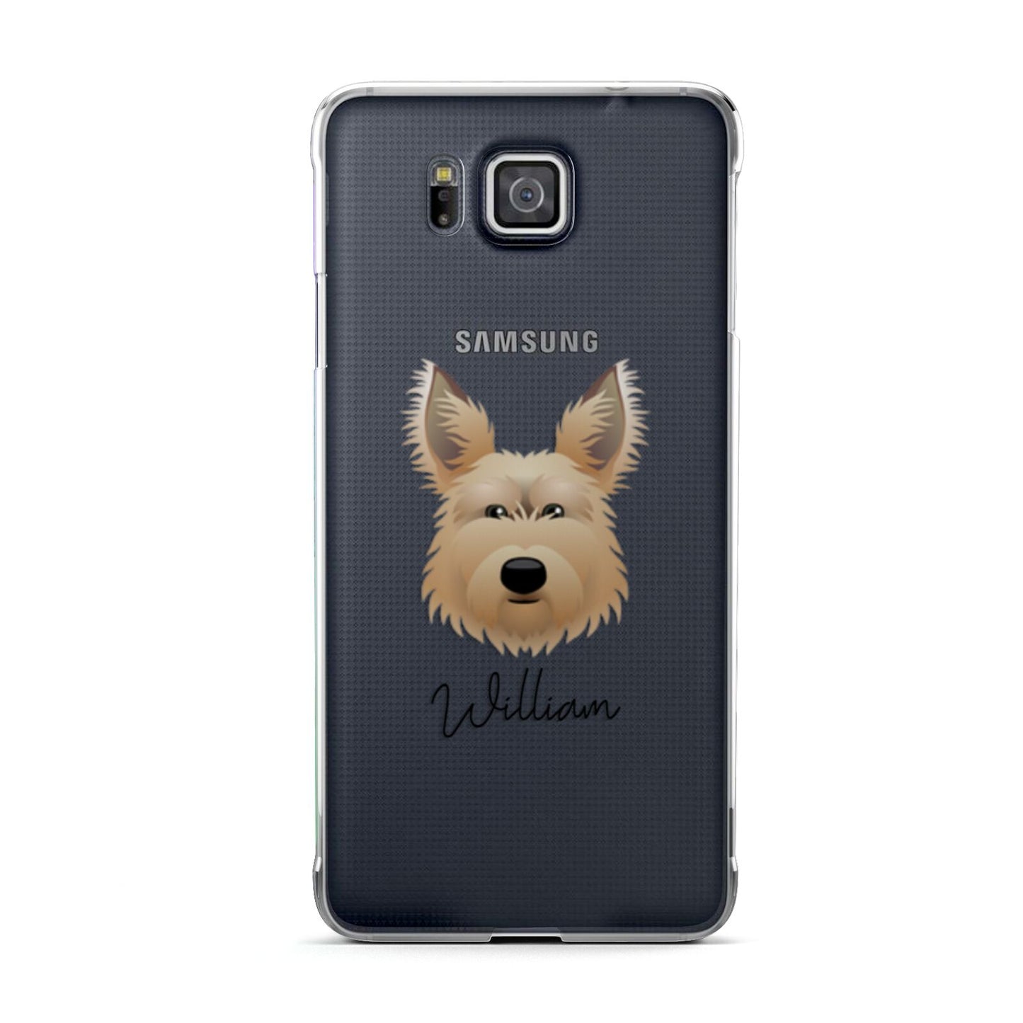 Picardy Sheepdog Personalised Samsung Galaxy Alpha Case