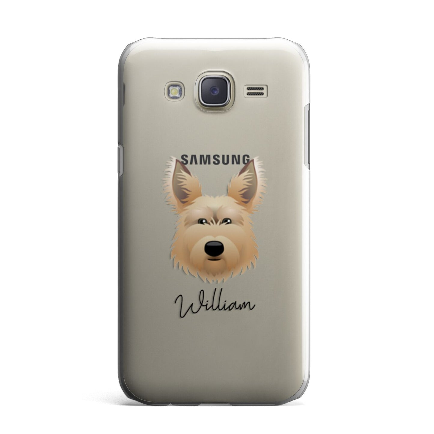 Picardy Sheepdog Personalised Samsung Galaxy J7 Case