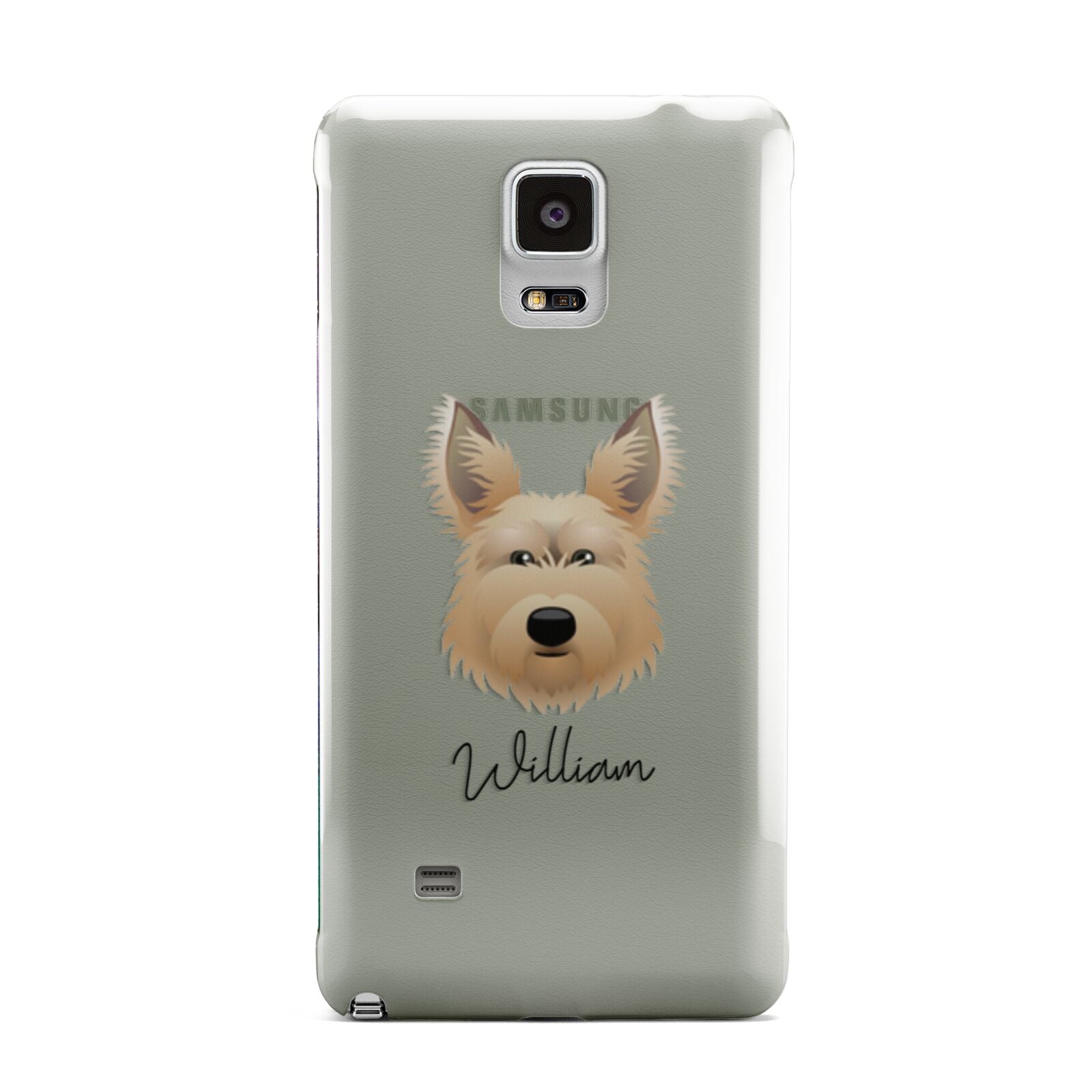 Picardy Sheepdog Personalised Samsung Galaxy Note 4 Case
