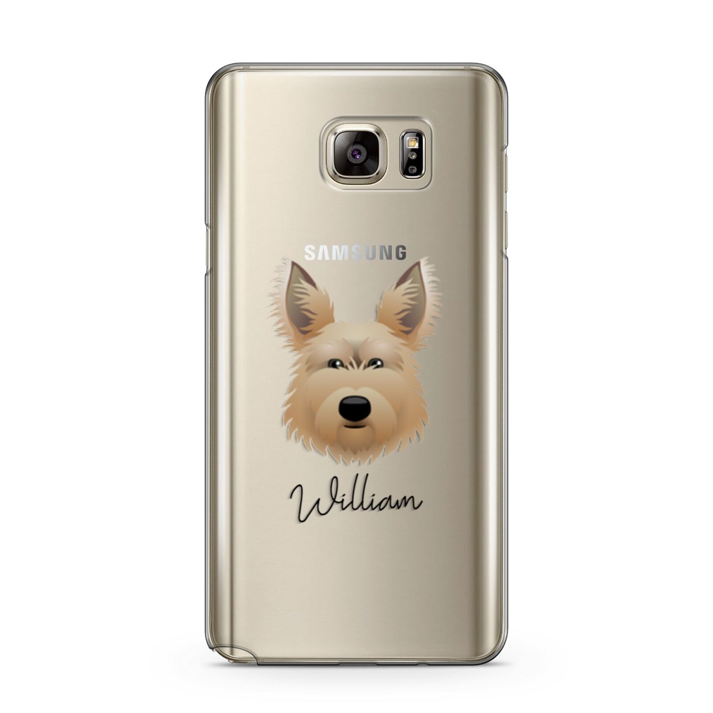 Picardy Sheepdog Personalised Samsung Galaxy Note 5 Case