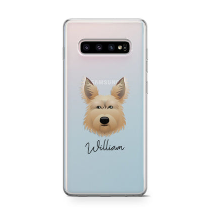 Picardy Sheepdog Personalised Samsung Galaxy S10 Case