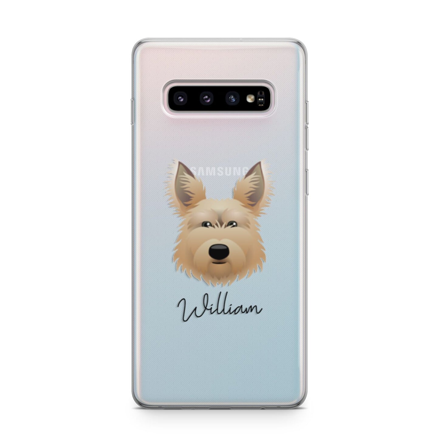 Picardy Sheepdog Personalised Samsung Galaxy S10 Plus Case