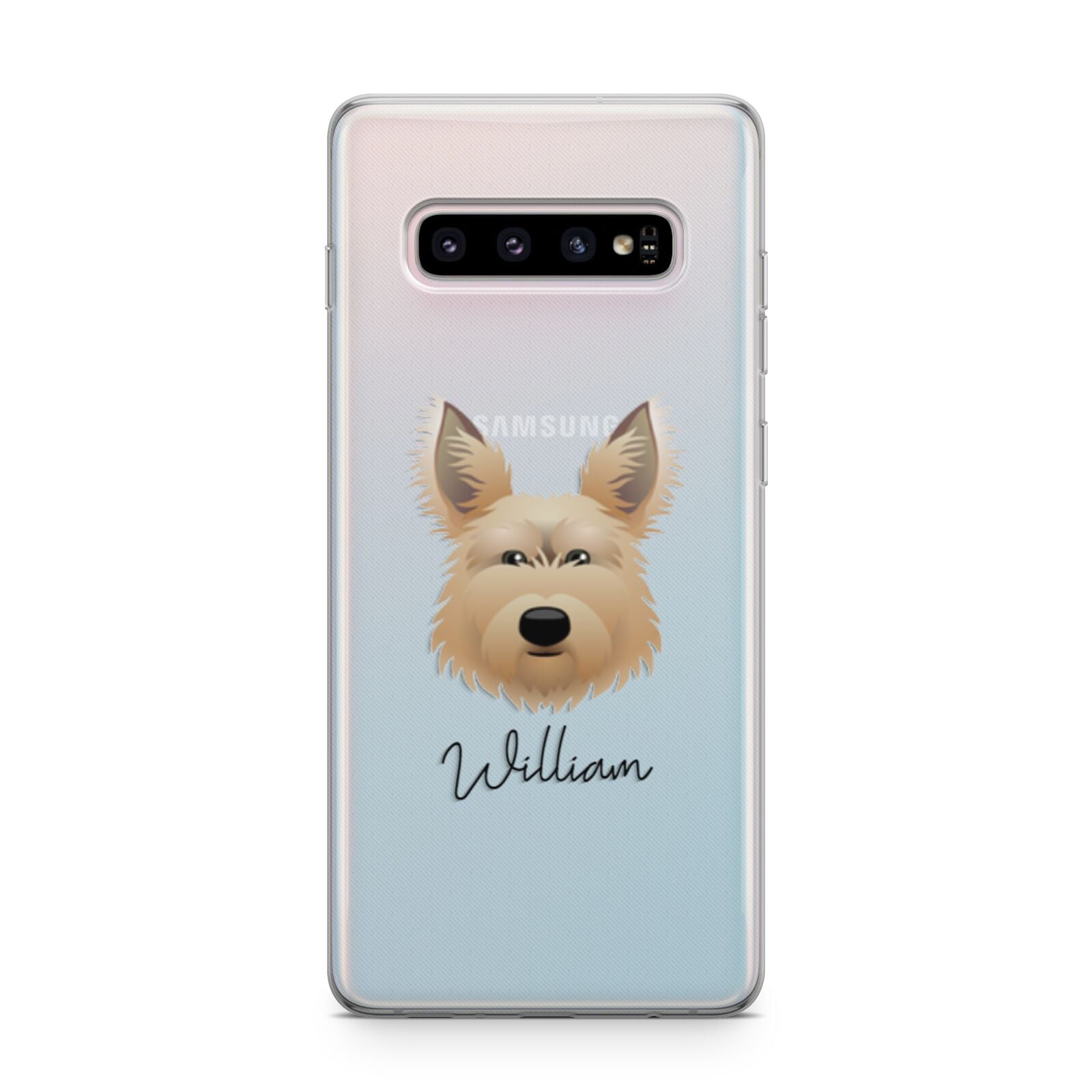 Picardy Sheepdog Personalised Samsung Galaxy S10 Plus Case