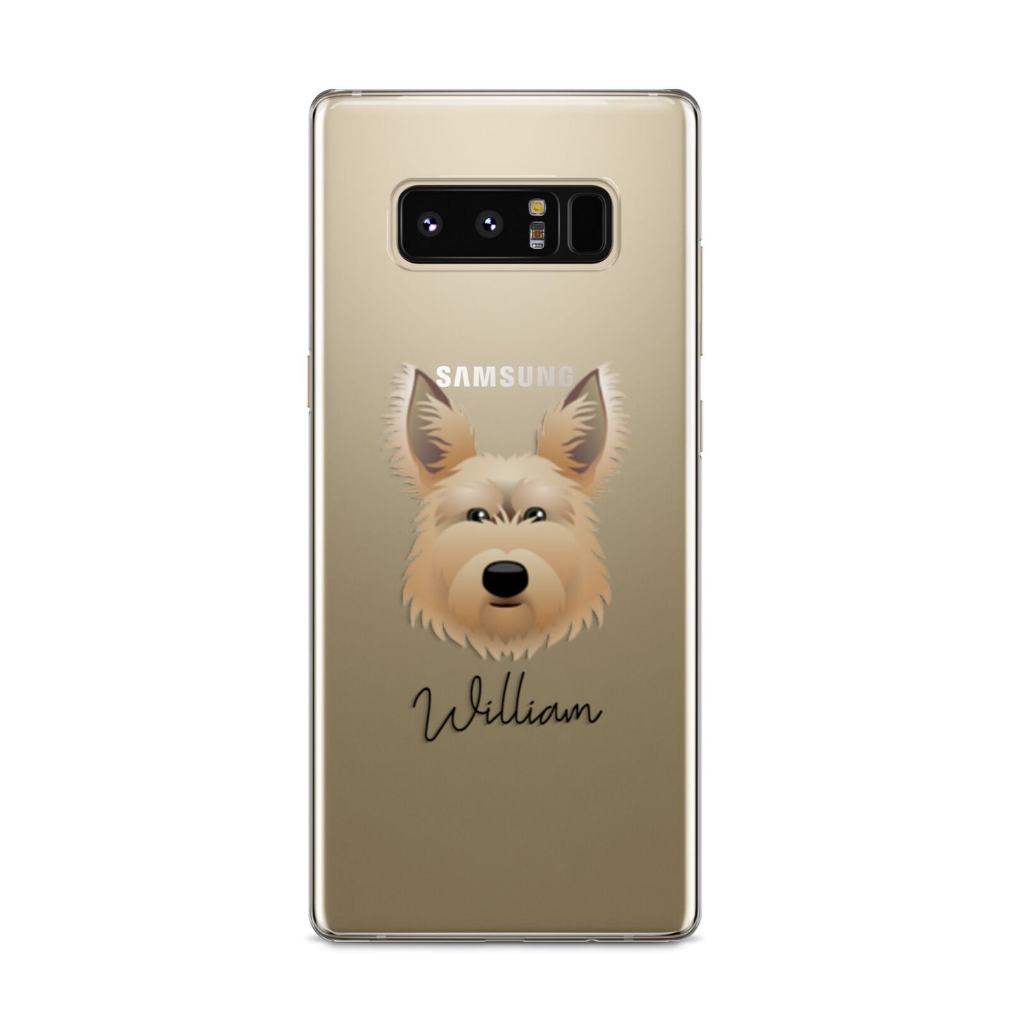 Picardy Sheepdog Personalised Samsung Galaxy S8 Case