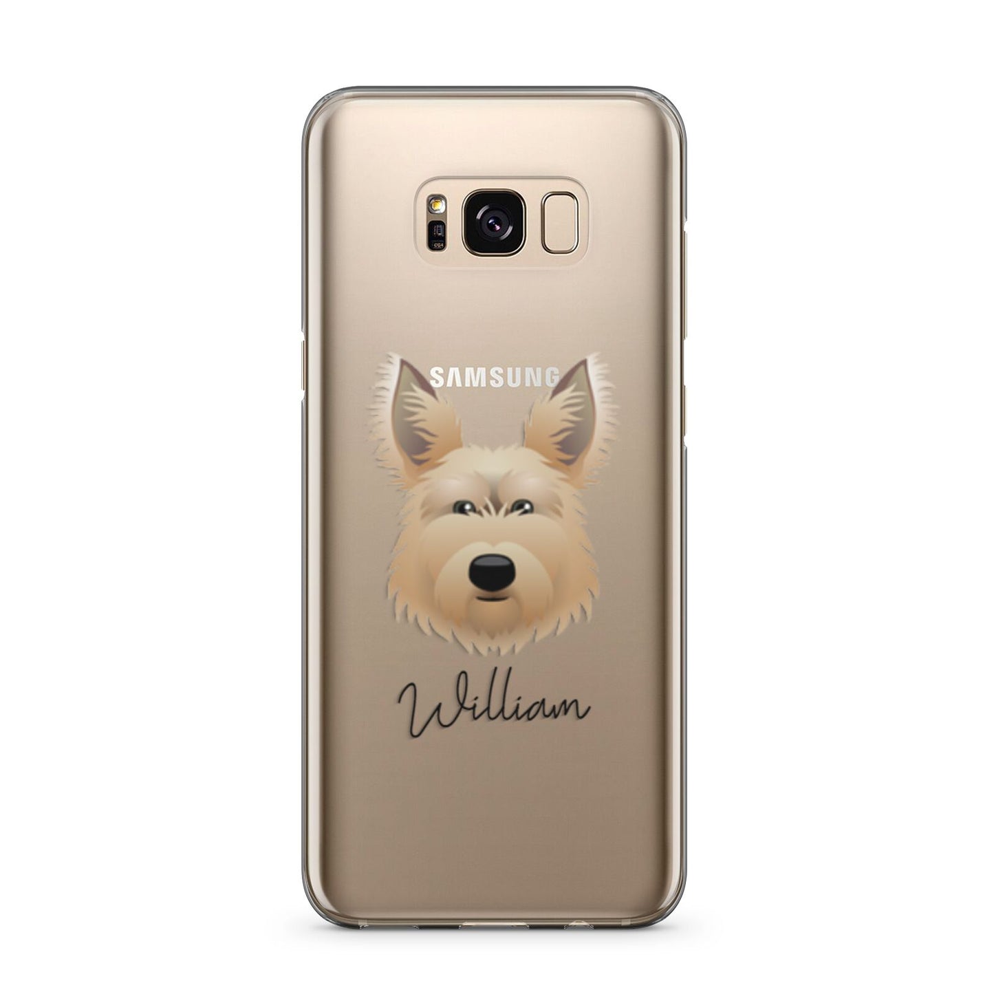 Picardy Sheepdog Personalised Samsung Galaxy S8 Plus Case