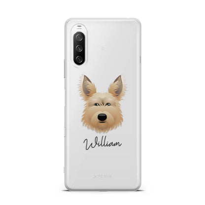 Picardy Sheepdog Personalised Sony Xperia 10 III Case