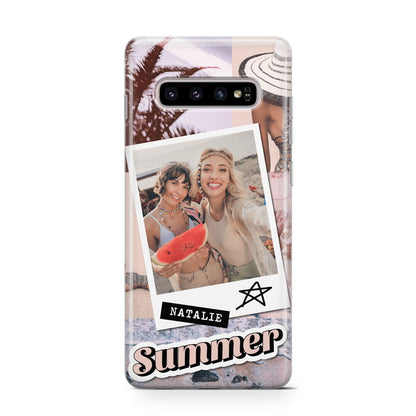 Picture Collage Personalised Samsung Galaxy S10 Case