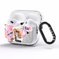 Picture Collage with Custom Photo AirPods Pro Clear Case Side Image