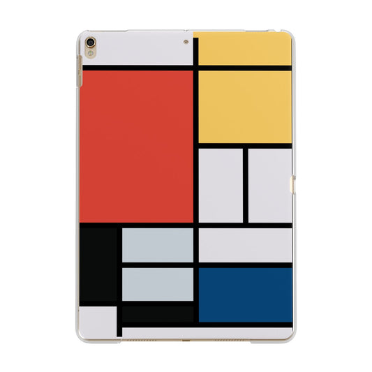 Piet Mondrian Composition Apple iPad Gold Case