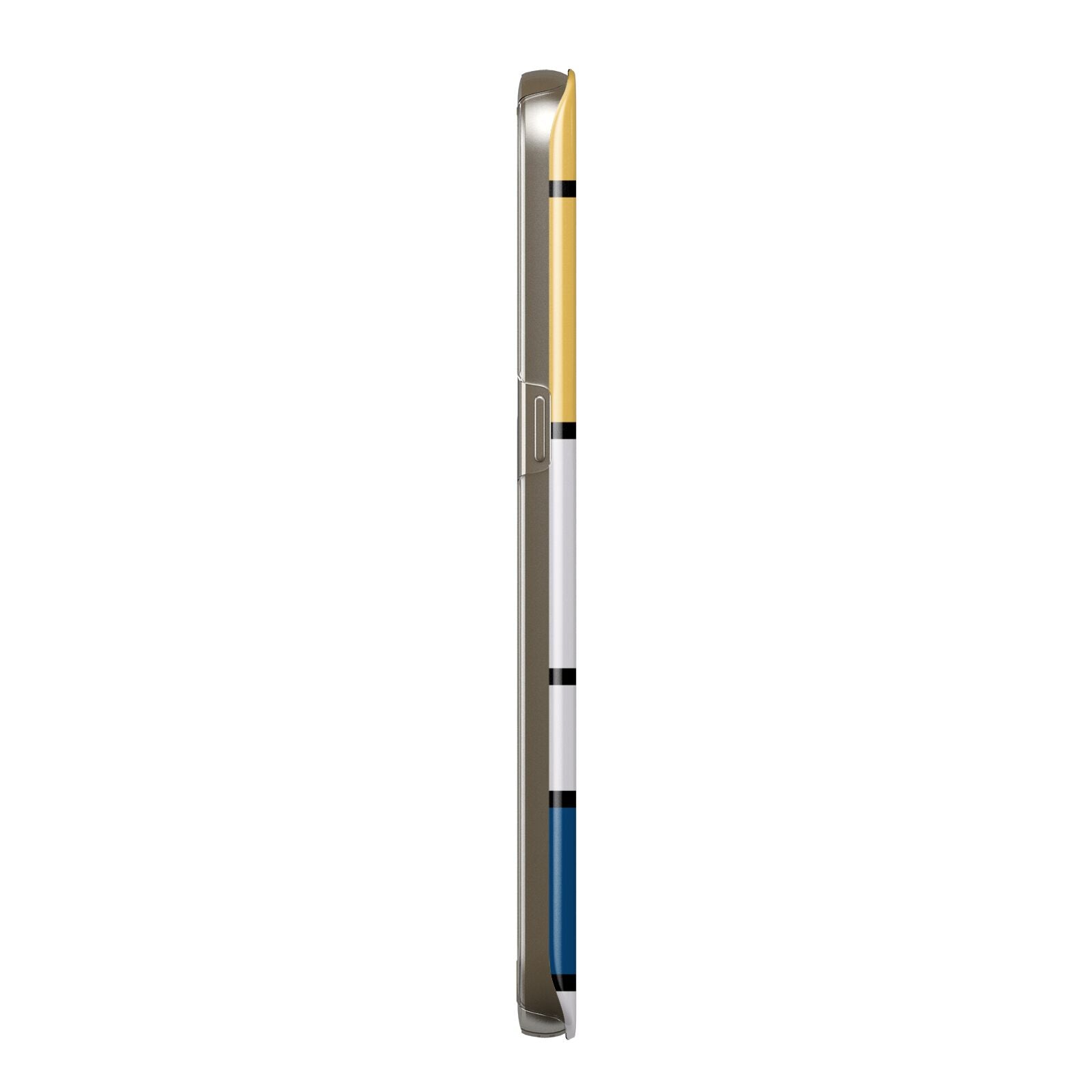 Piet Mondrian Composition Samsung Galaxy Case Side View