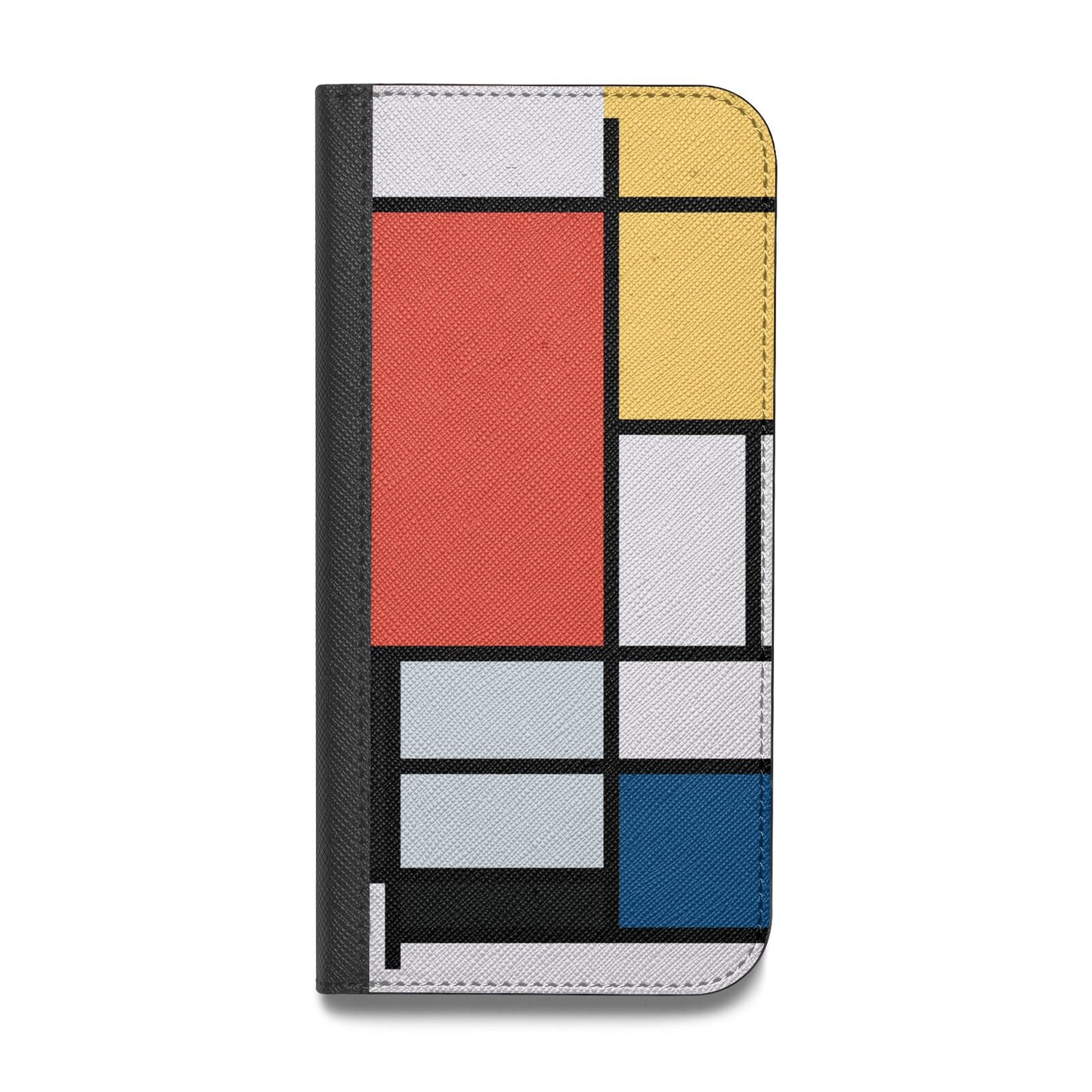 Piet Mondrian Composition Vegan Leather Flip Samsung Case