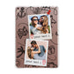 Pinboard Photo Montage Upload Apple iPad Rose Gold Case