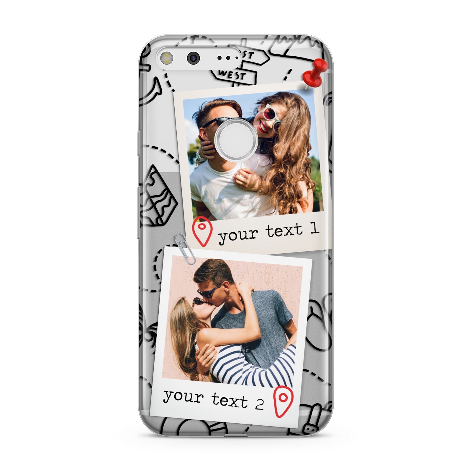 Pinboard Photo Montage Upload Google Pixel Case