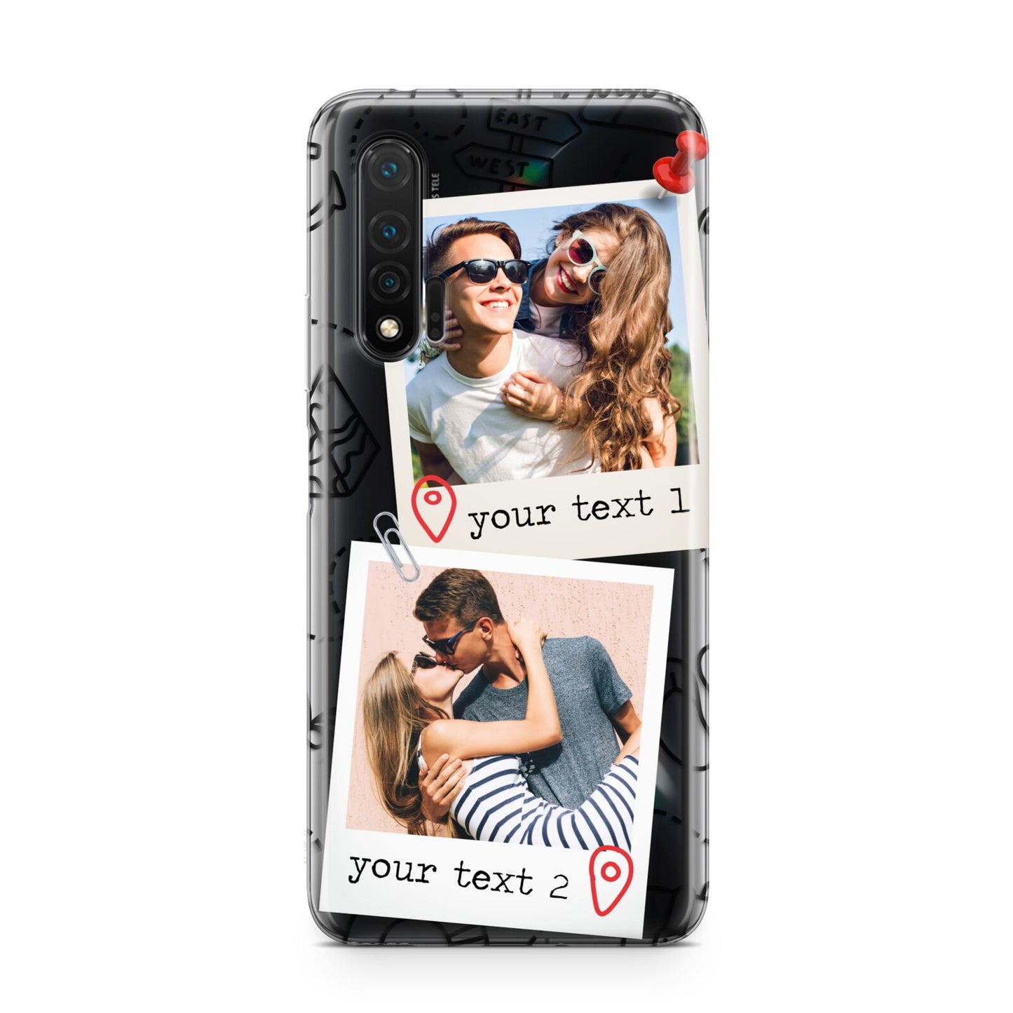 Pinboard Photo Montage Upload Huawei Nova 6 Phone Case