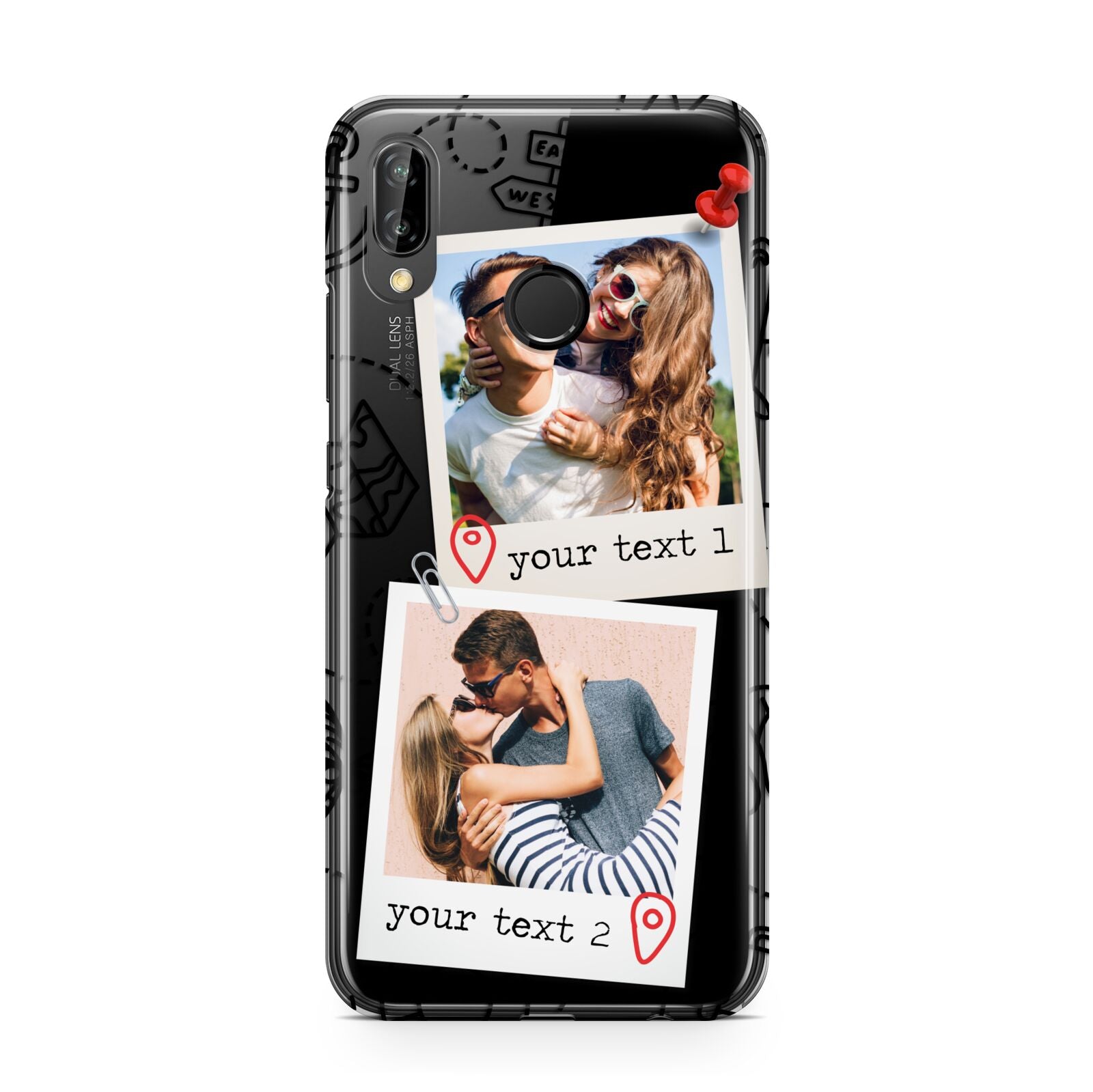 Pinboard Photo Montage Upload Huawei P20 Lite Phone Case