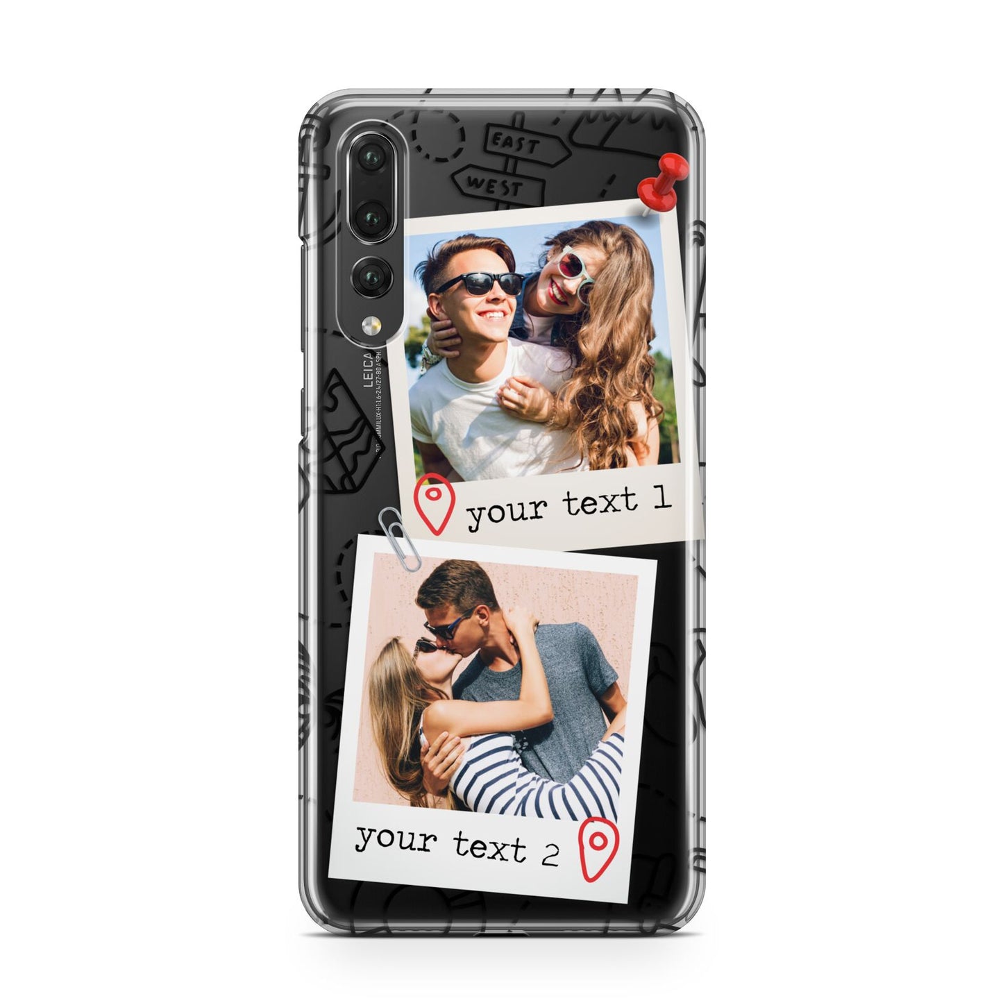 Pinboard Photo Montage Upload Huawei P20 Pro Phone Case
